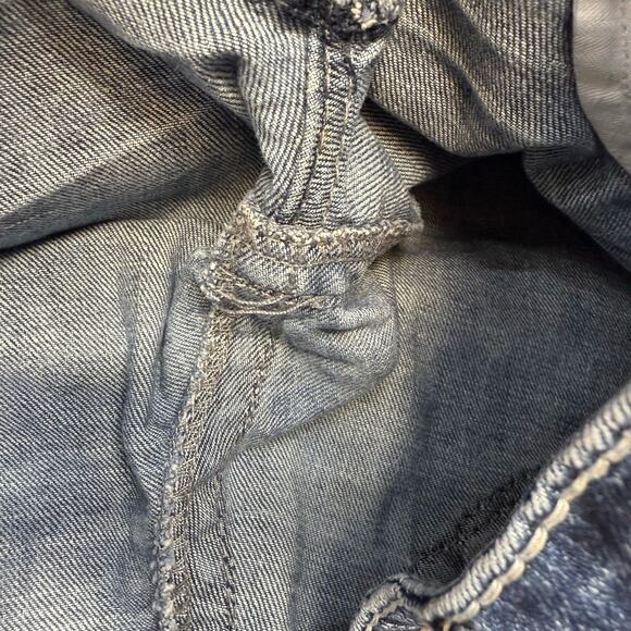 Silver Jeans Womens 29x31 (8) Blue Lola Flare Low Rise Boyfriend Y2K Jeans - Picture 7 of 16